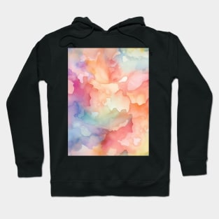 Colorful Watercolor Pattern - 03 Hoodie